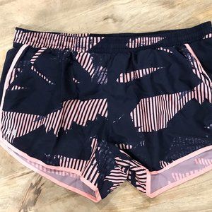 Under Armour Women's Athletic Shorts - Navy and Pink